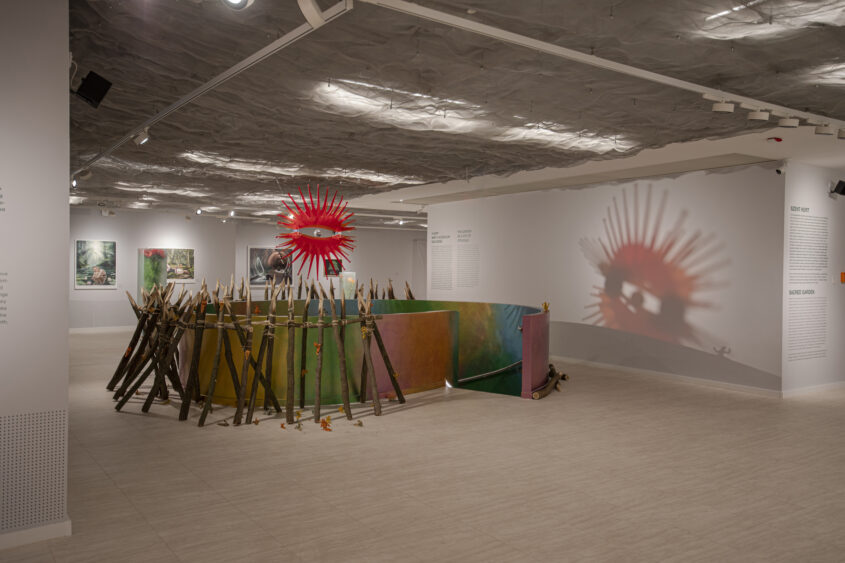marina sztefanu fülöp gergő environment installation slugs meztelencsiga csiga kerámia vadmurok répa contenporary hab arthab installáció